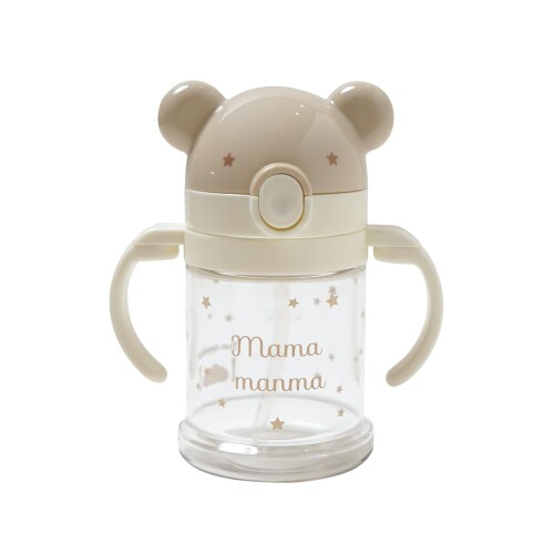 Milk Bottle - 10mois mamamanma ストローマグ ベージュ