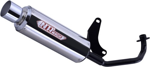 Mufflers - NRマジック マフラー X (クロス) タイプD:ヤマハ JOG/ジョグZR/ジョグDX (SA36J /SA39J)政府認証マフラー? JV7980-Y10033