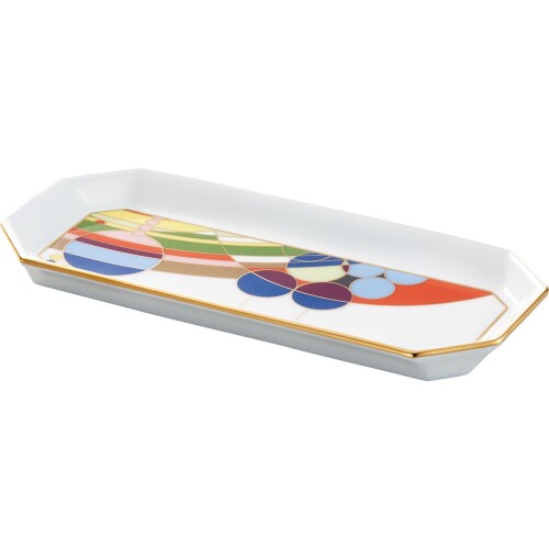 Noritake ノリタケ トレイ 18.5cm フランク・ロイド・ライト マーチバルーンズ ボーンチャイナ WT54806/4947