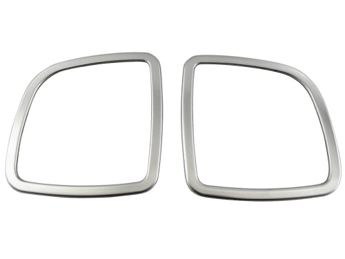 BRIGHTZ アクティトラック HA8 HA9 ステンレスダッシュボードスピーカーリング 2PC サテンシルバー A8 A9 8 9 アクティ トラック アクテイトラック アクテイ