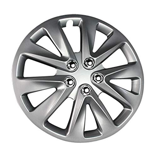 GET-PRO ホイールカバー 15インチ 1台分4枚セット (シルバー) マツダ プレマシー ホイールキャップ L070B15-012