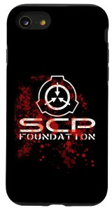 iPhone SE (2020) / 7 / 8 SCP、財団、血で スマホケース