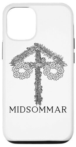 ミッドサマー メイポール ミッドソーマー フェスティバル スウェーデン 夏至 スマホケース iPhone 12/12 Pro 用