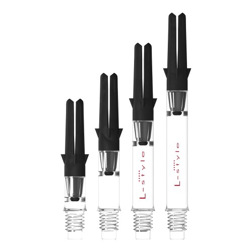 L-Shaft Carbon SILENT Straight 130 Clear エルシャフトカーボンサイレントはトップ部を変形しにくいカーボン素材にすることにより、 長期使用の消耗によるカタつきを抑え、耐久性がUP。 商品紹介 エルシャフトカーボンサイレントはトップ部を変形しにくいカーボン素材にすることにより、 長期使用の消耗によるカタつきを抑え、耐久性がUP。 さらにジョイント部の精度を高め、より安定した回転を実現。 ジョイント部の強度自体もUPしています。 トップ部が回転することにより、グルーピング時に後続のダーツがフライトに弾かれ、失投することが軽減されます。 回転も回りすぎることなく、最適な回転率を実現。 ◇簡単装着 大きく開いた差込口でフライトを簡単装着。 ◇フライトガード(突起部分) つけ根部分に受けるダメージを保護する役割がありますので、フライトの根元からの破損を軽減する効果があります。 また、正しいセッティングの目印でもあります。 必ずフライトガードとフライトの間に9mmも隙間がないように根元までしっかりセットすることが大切です。 正しくセッティングすることによりフライトがシャフトから外れにくくなります。 安全警告 ダーツ以外で使用しないでください。 商品コード13080492829商品名L-Shaft Carbon SILENT Straight 130 Clear型番SS7021サイズ130カラーClear※他モールでも併売しているため、タイミングによって在庫切れの可能性がございます。その際は、別途ご連絡させていただきます。※他モールでも併売しているため、タイミングによって在庫切れの可能性がございます。その際は、別途ご連絡させていただきます。