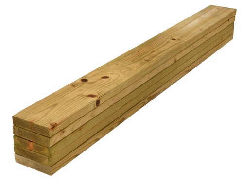 スターワン 防腐木材 約90×1.9×8.9cm 970909 5個セット
