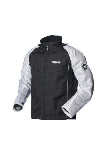 ヤマハ発動機(Yamaha) ライディングジャケット RY1001 2Wayジャケット ブラック/ホワイト Mサイズ 90792-AE40M