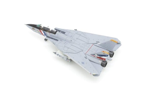 F-14D スーパートムキャット ♯100 アメリカ海軍 第2戦闘飛行隊「バウンティ・ハンターズ」 2003年 最終飛行 VF-2 NE100 BuNo.163894 1/144スケール ダイキャスト製 完成品モデル