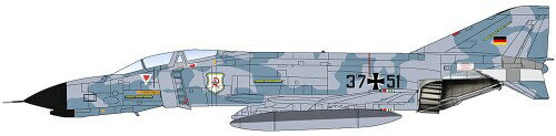 HOBBY MASTER 1/72 F-4F ファントムII 西ドイツ空軍 JG71 試験塗装機 完成品 HA19030
