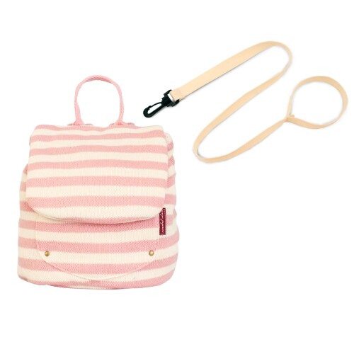 e.x.p.japon 2点セット ハーネス&リュックセット ハーネス(アイボリー) ベビーリュック(さくらピンクボ..