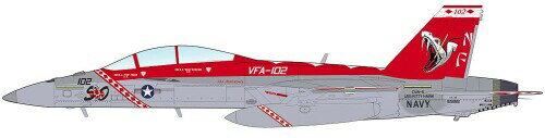 HOBBY MASTER 1/72 F/A-18F スーパーホーネット VF-102 ダイアモンドバックス 厚木基地 2005 完成品