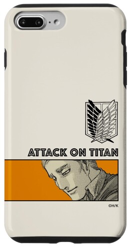 進撃の巨人 俺の目的（エルヴィン） スマホケース iPhone 7 Plus/8 Plus 用