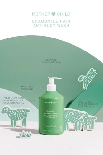 bamford(バンフォード)マザー＆チャイルド カモミールヘア＆ボディウォッシュ500mL