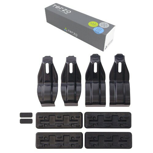 Terzo テルッツォ (by PIAA) ベースキャリア 車種別取付ホルダーセット 4個入 ブラック EH460