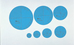 クロバー サークルプレート 円形のテンプレート