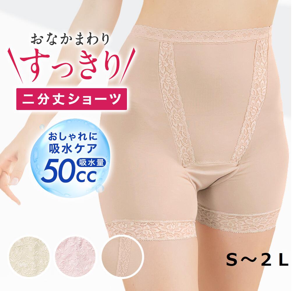 【P2倍☆お買い物マラソン 5/27 01:59まで】 失禁パンツ 女性用 尿漏れパンツ パワーネット ソフトガー..