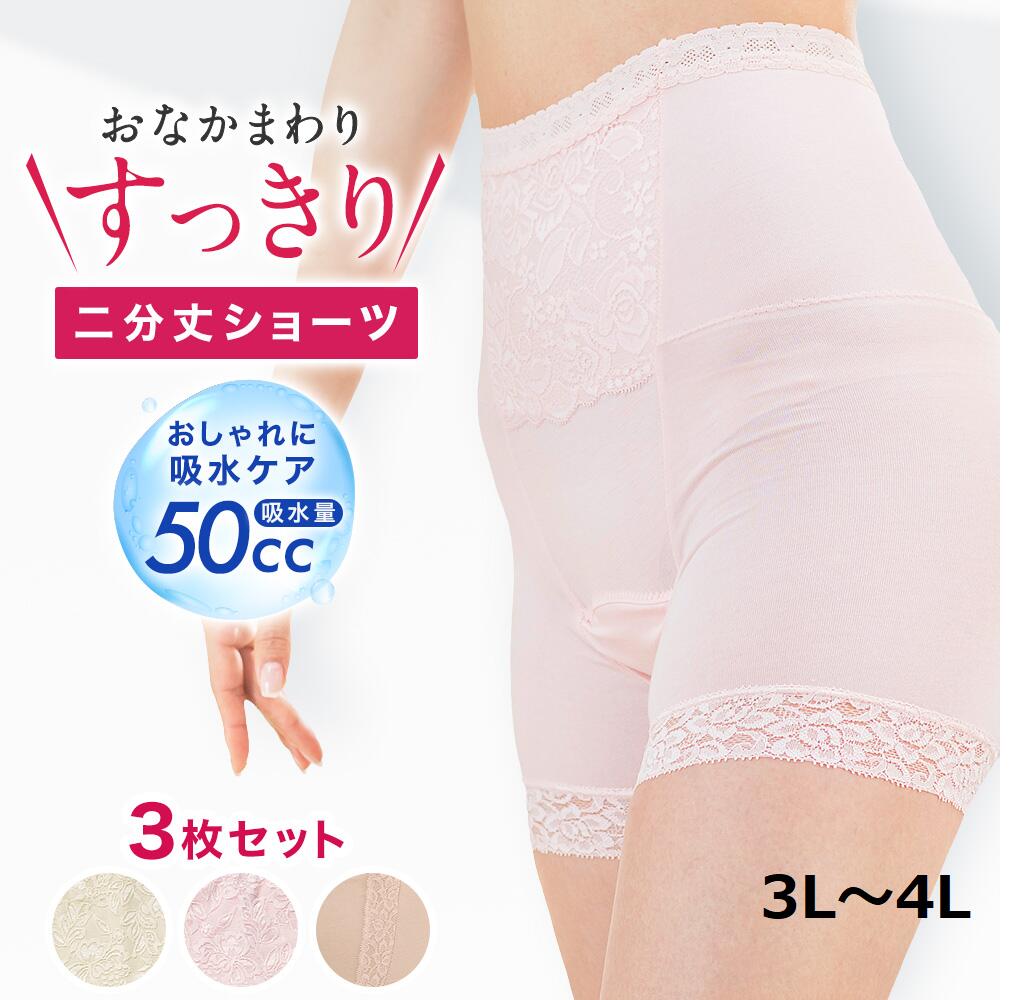 【最大5％OFFクーポン☆毎月18日はミセスエールの日 5/18 0:00～23:59】 失禁パンツ 女性用 尿漏れパンツ パワーネッ…