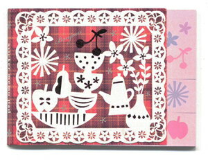 【ふせん】 切り絵 スティック付箋 ザッカ・チェック TP-1000018944