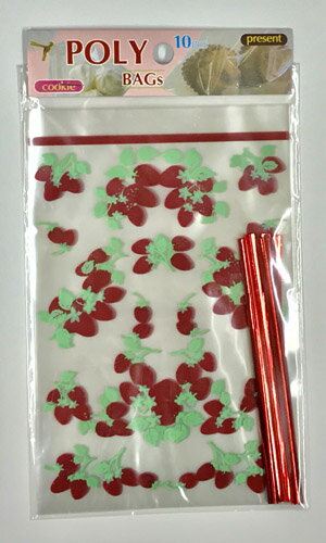 シーズン【プチラッピングバッグ】ストロベリーPD-51