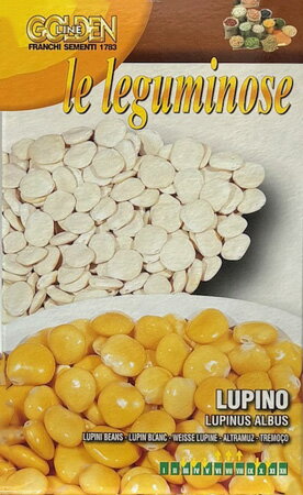 【イタリアの野菜の種】FRANCHI社　箱入り　LUPINO【固定種】[87/50]　※同じサイズの箱の種子はメール..