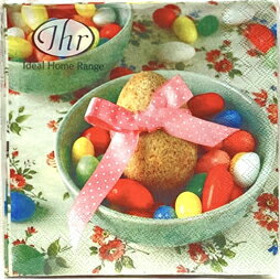 【ペーパーナプキン】IHR　イースター　エッグ　ナプキン　（カクテルサイズ）このサイズ2個までメール便1通に同梱出来ます。