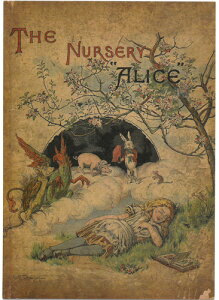 【イギリス製】不思議の国のアリス ポストカード ”THE NURSERY ALICE" 子供部屋のアリス