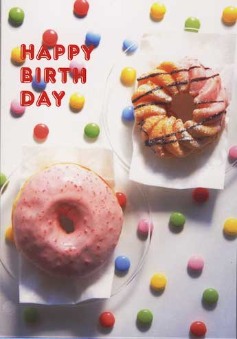 HAPPY BIRTH DAY　ポストカード