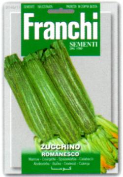 【イタリアの野菜の種】FRANCHI社　ズッキーニロマネスコ【固定種】146/11