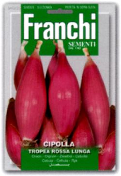 【イタリアの野菜の種】FRANCHI社　オニオン・TROPEA ROSSA LUNGA　43/25