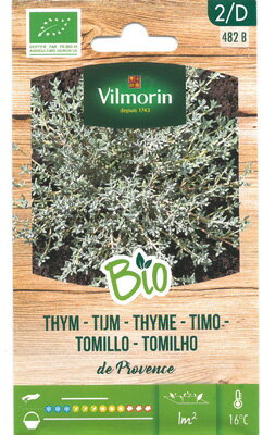 【フランスのハーブの種子】Vilmorin社　ハーブ・タイム de Provence [V-482]