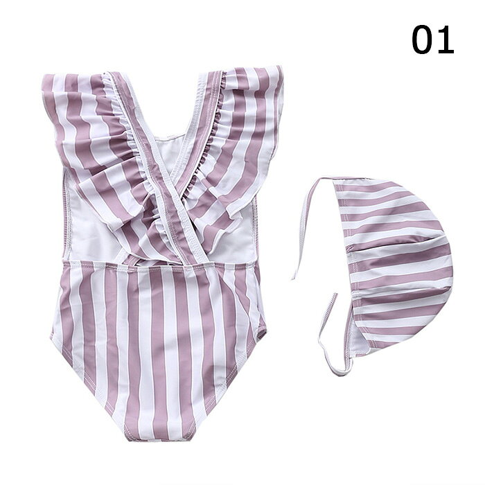 フリル水着 女の子 70 80 90 幼児 水着 ベビー水着 女児 ワンピース 子供用 こども...