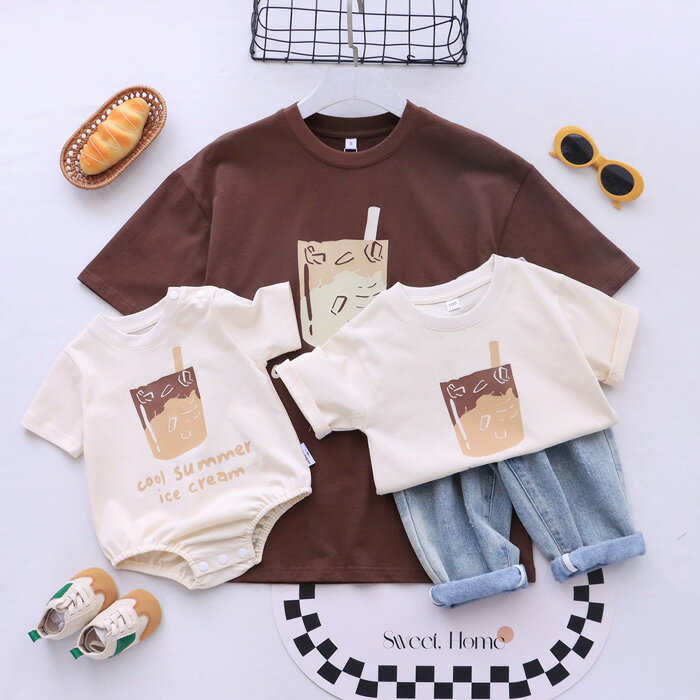 親子 ペアルック Tシャツ ペアtシャツ 親子...の紹介画像3