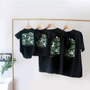 親子 ペアルック tシャツ 夏 ペアtシャツ 親子コーデ ペアルック カップル 半袖tシャツ 子供服 赤ちゃん パパママ リンクコーデ 親子 セット 父の日 ギ...