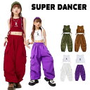 キッズダンス衣装 ヒップホップ セットアップ カーゴパンツ 女の子 へそ出し トップス カーゴパンツ セット ジャズダンス HIPHOP キッズダンス ステージ衣装 ダンスウェア 発表会 演出 ジュニア ガールズ 韓国子供服 jazz 110/120/130/140/150/160/170/180cm