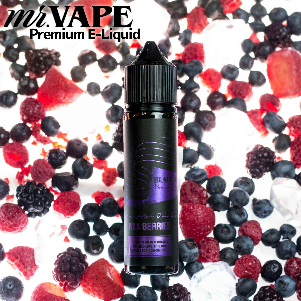 BLACK FLAG MIX BERRIES カシス ブラックベリー ミックス ブルベリー ラズベリー 電子タバコ vape ベイプ リキッド 60ml