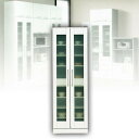 【送料無料】スリム 食器棚 60 180cm キッチン収納 カップボード ダイニングボード キッチン家具 スリムキッチンボード スリムキャビネット キッチンキャビネット 食器収納 完成品 マラソン 新生活 大川 木工祭