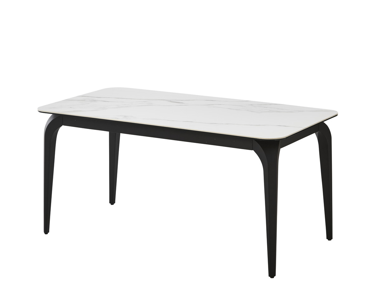 樂天商城 - ダイニングテーブル センターテーブル セラミック 幅150cm 4人用 スクエア 長方形 テーブル 北欧 モダン おしゃれ アイボリー グレー シック モノトーン 可愛い かっこいい マラソン 新生活 一人暮らし ブラックフライデー 大川 木工祭