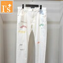 35%OFF【春夏 お買い得 OUTLET SALE】Alcott Hill(アルコットヒル)カラフル×ステッチ デザイン ストレッチ デニム パンツ ホワイト(白色) 【91】 アンジェロ服 アウトレット セール ブランド ゴルフ 服 ボトムス