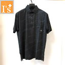 45%OFF【春夏 お買い得 OUTLETSALE】VINCI(ヴィンチ)同色系×シャドー迷彩 デザイン 半袖 ストレッチ ポロシャツ ブラックベース ポケットあり 【46(M)】【48(L)】 アンジェロ ヴィンチ服 カプリcapri アウトレット セール ブランド ゴルフ 服 ビンチ トップス