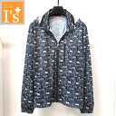 50%OFF【春夏 お買い得 OUTLET SALE】VINCI(ヴィンチ)フード脱着可能 メッシュ×モノグラム デザイン 長袖 薄手 ストレッチ ブルゾン ブラックベース 【48( L)】 アンジェロ ヴィンチ服 アウトレットセールブランド ゴルフ 服 ビンチ トップス