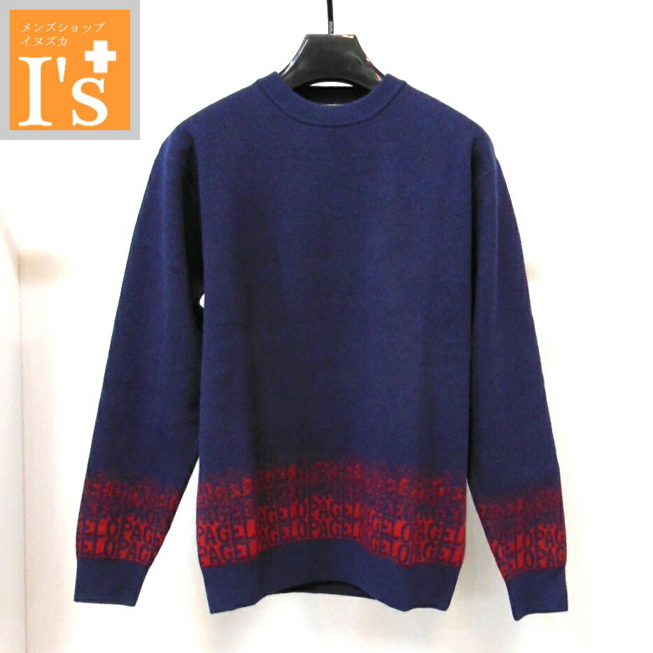 PAGELO レッド セーター Lサイズ 楽天市場】アンジェロ パジェロ（カラーネイビー）（ニット・セーター