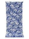 :::: 伝 統 の 注 染 ゆ か た ::::明るく華やかな色合いロイヤルブルー紺青地に 隙間なく群れ咲く菖蒲尽くし柄(反物)◇ お仕立て(国内手縫い)¥11,000(税別)で承ります。