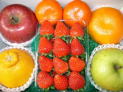 ビタミンたっぷりのフルーツで風邪予防！冬のおまかせセット2