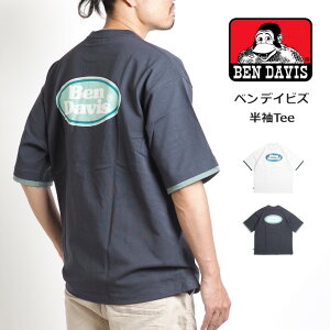 BEN DAVIS ベンデイビス Tシャツ フェイクレイヤード (C-2580012) 半袖Tシャツ メンズ ブランド カジュアル アメカジ ワークウェア