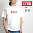 EDWIN エドウィン Tシャツ 半袖 ボックスロゴプリント