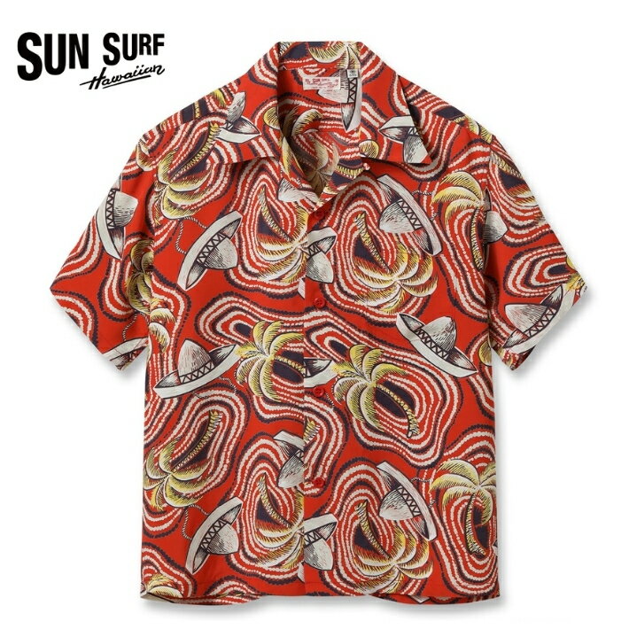 SUN SURF サンサーフ アロハシャツ 開襟シャツ 日本製 パニオロカントリー (SS39229) メンズ カジュアル アメカジ ブランド