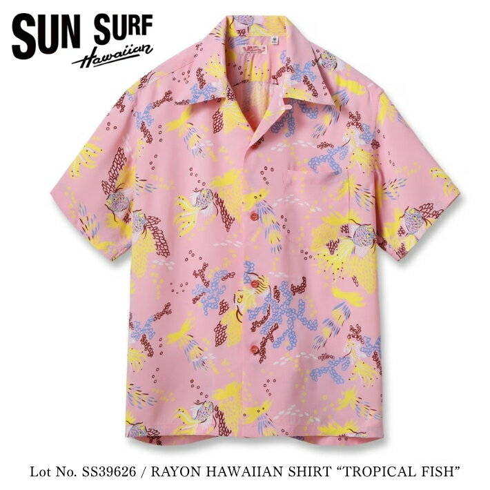 楽天市場】SUN SURF サンサーフ（カラーピンク）（メンズファッション