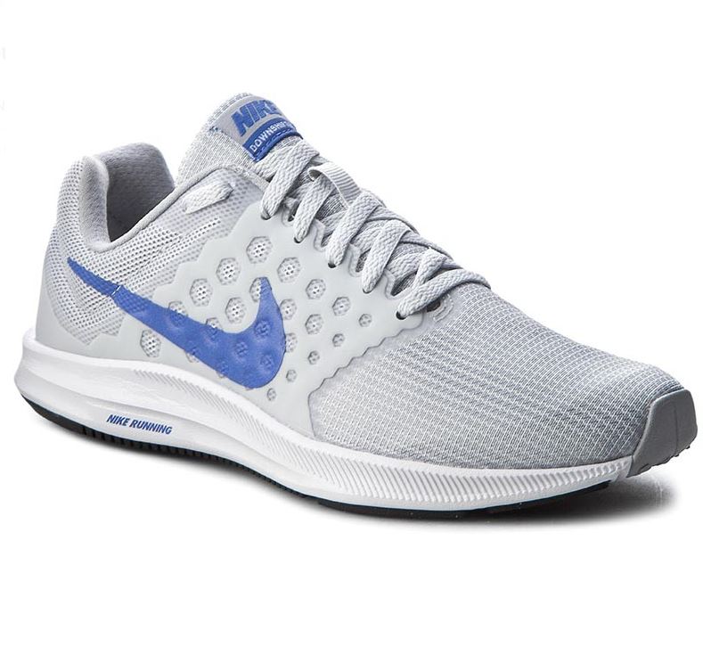 ナイキNIKEスニーカーダウンシフター7ピュアプラチナブルー25cm