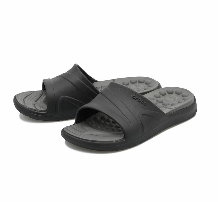 クロックス リバイバスライド crocs revivaslide ブラック 22cm 23cm 24cm