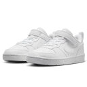 ナイキ NIKE 靴 ナイキ コート ボロー LOW リクラフト PS 子供靴 20cm 21.5cm ホワイト/ホワイト