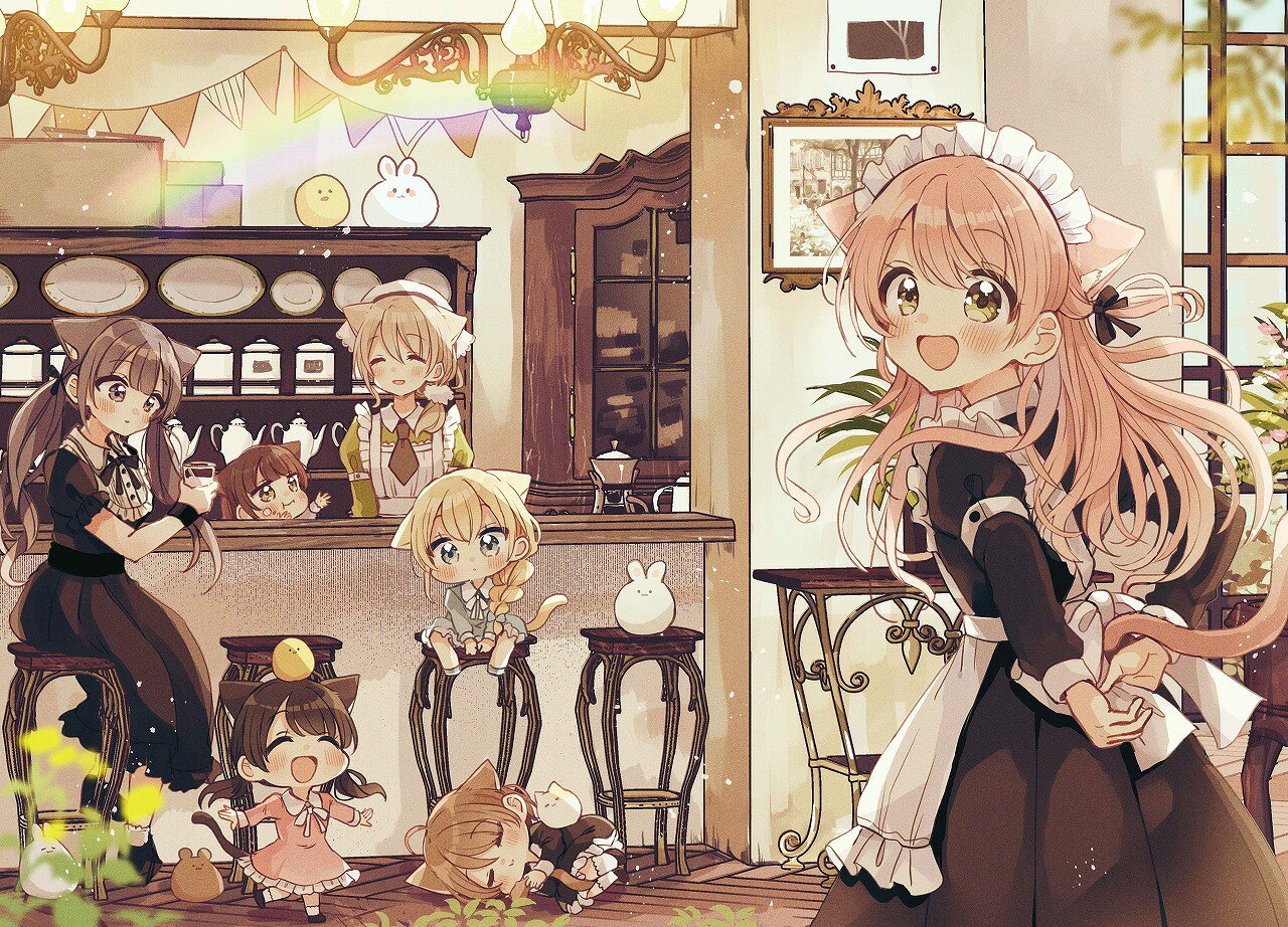 オリジナルジグソーパズル 【 ふしぎな猫のまちメルティア 】 ～Cafeカッツェにようこそ～ 500P / 佐倉おりこ ふしぎな猫のまちメルティア ★500Pのオリジナルジグソーパズル★パズルサイズ：380mm×530mm★佐倉おりこ先生の【ふしぎな猫のまちメルティア】より ～Cafeカッツェにようこそ～ のジグソーパズルです。★こちらの商品はエポック社で製造いたします。★送料は別となっております。★オススメ専用パネル：パネルマックス【5-B / ゴールド】★4977389795802 5